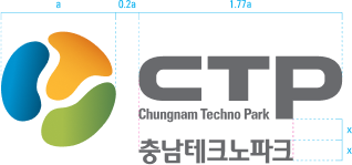 충남테크노파크 로고